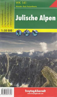 Zdjęcie produktu dla Alpy julijskie mapa 1:50 000