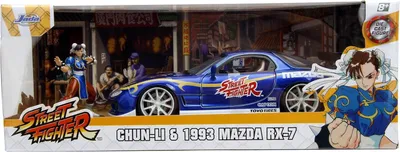 Image de Jada Street Fighter Chun-Li 1:24 Mazda RX7 253255062