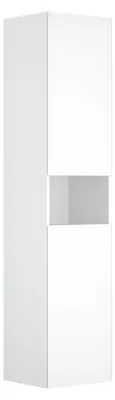 Obrázek produktu pro Koupelnová skříňka vysoká KEUCO Stageline lesknoucí bílá 40 x 180 x 36 cm 32831300102