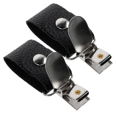 Produktbild von 2 Stück Lederhutclips mit Legierungsclip für Handtaschen, ideal für Outdoor-Aktivitäten