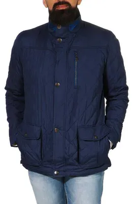 Produktbild von Herren Steppjacke Übergansjacke; Blau M