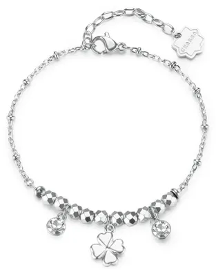 Produktbild von Brosway Armband Frau aus Edelstahl mit Symbolen Kleeblatt, Armband Frau Kollektion CHAKRA - BHKB265
