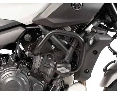 Produktbild von Hepco Becker Yamaha Mt-07/y-amt 2025 Rohrförmiger Motorschutz Schwarz Schwarz One Size