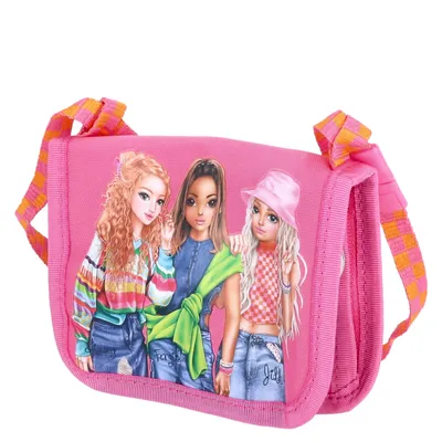 Produktbild von Brustbeutel TOPModel JOY 2x13x10cm, Klettverschluss-Münzfach, Reißverschluss-Scheinfach,, Material: 100%.Polyester