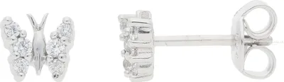 Produktbild von Kinder Ohrstecker 925 Silber Schmetterling mit Zirkonia JL10-06-2195