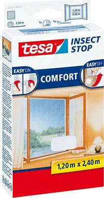 Immagine prodotto di Tesa moskitiera okienna biała biała 1,2m x 2,4m Comfort