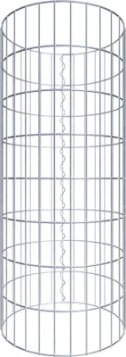 Produktbild von Gabionensäule rund 47 cm Durchmesser, 80 cm Höhe, Maschenweite 5 cm x 10 cm
