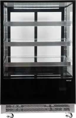Obrázok produktu pre Chladená vitrína, teplotný rozsah -0 až +12 °C, 490 W, 500 l