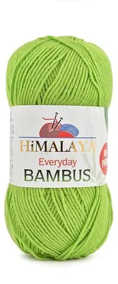 Produktbild von Himalaya Everyday Bambus Garn Antipilling Apfelgrün 100g 260m