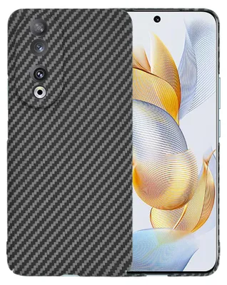 Produktbild von Techsuit Carbonite FiberShell Back Cover Hülle für HONOR 90 - Schwarz