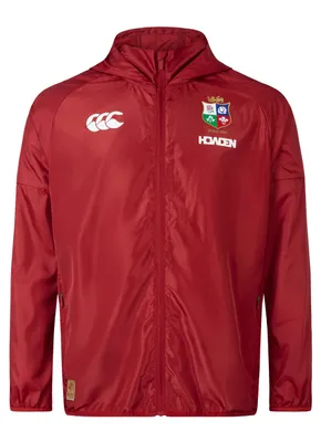 Productafbeelding van Canterbury lichtgewicht regenjas voor heren, British and Irish Lions, Red Dahlia, maat G