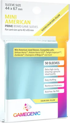 Immagine prodotto di Manicotti PRIME 44x67mm trasparenti per mini card americane (50x)
