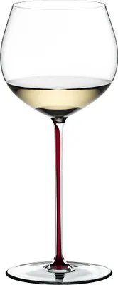 Produktbild von RIEDEL 4900/97DR FATTO A MANO Oaked Chardonnay Weinglas - Stiel DRACHENROT