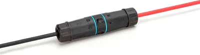 Zdjęcie produktu dla Digitus Połączenie zewnętrzne CAT 6A, stopień ochrony IP68, połączenie RJ45-RJ45, RJ-45, RJ-45, Czarny