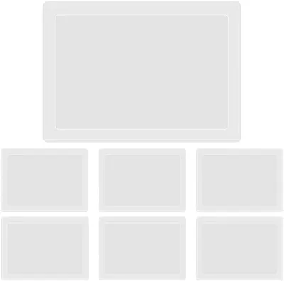 Productafbeelding van Documentmap 7 stuks, 30,2x21 cm, A4, doorzichtig plastic, voor documenten