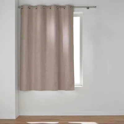 Produktbild von Verdunkelungsvorhang mit Ösen aus einfarbigem Chambray