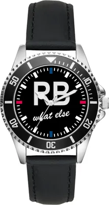 Produktbild von KIESENBERG Herrenuhr Armbanduhr Leipzig Geschenk Fan Artikel Zubehör Fanartikel Analog Quartz Uhr L-2659