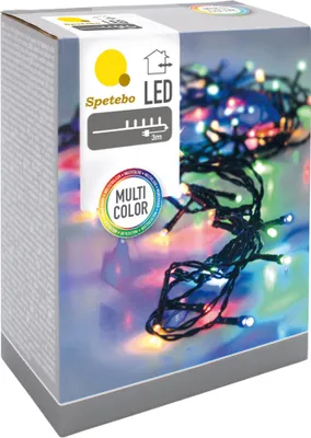Produktbild von Vianočná svetelná reťaz 120 LED - viacfarebná