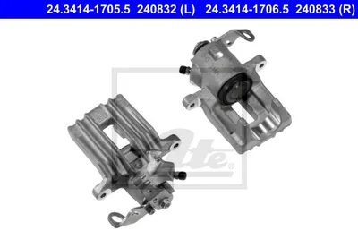 Produktbild von ATE Bremssattel Hinten Rechts für VW Golf IV Schrägheck (1J1) Ø41mm 24.3414-1706.5