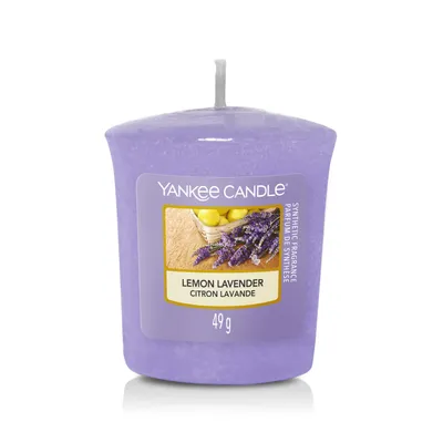 Productafbeelding van Yankee Candle 1085900E Geurkaarsje, citroen-lavendel