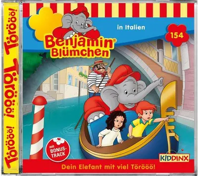 Produktbild von CD Benjamin Blümchen - In Italien #154