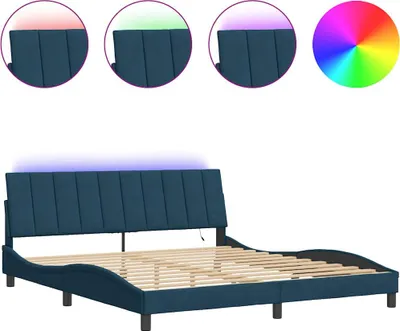 Produktbild von VidaXL 3213797, Blau, 185 cm, 2,18 m, 74,5 cm, 1800 x 2000 mm, 1 Stück(e)