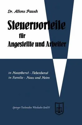 Obrázok produktu pre Steuervorteile für Angestellte und Arbeiter