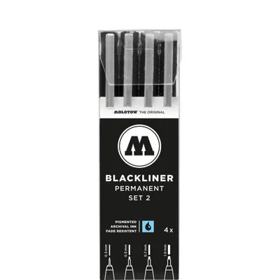 Obrázok produktu pre MOLOTOW 52-MO200487 Molotow Blackliner Set 2