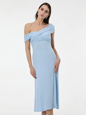 Produktbild von Orsay, hellblaues Damen-Maxikleid, Größe 38