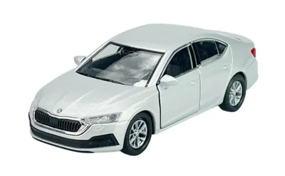 Produktbild von Welly 2019 Skoda Octavia MK4 Silber 1:34-1:39 Die Cast Metall Modell Neu im Kasten 43806
