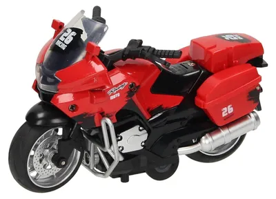 Produktbild von Rückzugsmotor rot mit Licht und Ton
