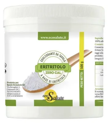Produktbild von Erithrit Zuckerersatz, Zuckerarm, 500 G