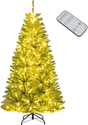 Productafbeelding van 180 cm kunstkerstboom met 700 LED-lampjes