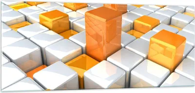 Produktbild von Bilder auf glas - Abstrakt computer grafik struktur - 100x40cm - Glasbilder - Wandbilder - Kunstdruck - Wanddekoration aus Glas - Glas Bilder - Wandbild auf Glas - GAB100x40-2530