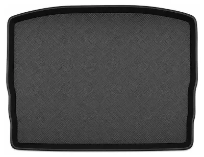 Zdjęcie produktu dla Mata do bagażnika do Volkswagen Golf VII 2014- (górny poziom podłogi) – czarne, dopasowane