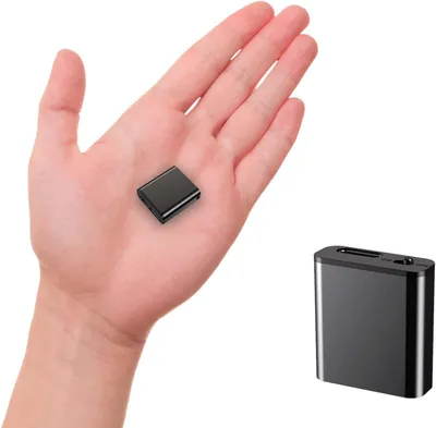 Produktbild von Schwarzer 16 GB Sprachrekorder mit intelligenter KI-Rauschunterdrückung und hoher Auflösung, MP3-Konferenzinterview-Recorder