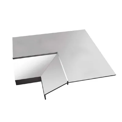 Produktbild von Renoplast Aluminium Traufprofil K10 Harzböden, Außenecke 90°, Grau