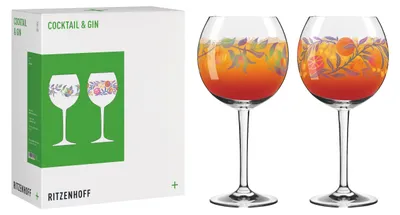Produktbild von Ritzenhoff Summer Breeze Cocktailglas 2er-Set 655 ml Kristallglas