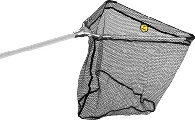 Produktbild von Delphin Unterfangkescher mit Metallmitte 2 Teilig / Kopf 60x60cm Länge 2.00m