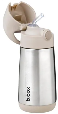 Produktbild von Thermoflasche Strohhalm Tiny - 20 x 7 x 7 cm - Beige | by B.Box