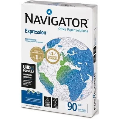 Produktbild von Navigator Expression Kopierpapier A3 90g weiß sehr hohe Weiße