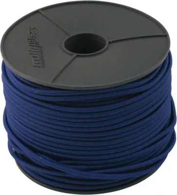 Elastischer Kabel blau Ø6 100m.
