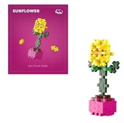 Produktbild von PLUS PLUS - 50 Kreativ Bausteine Sonnenblume