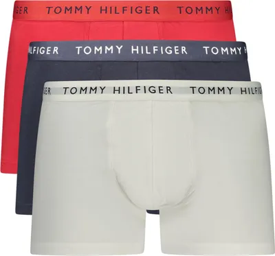 Image de Tommy Hilfiger boxer pour homme en coton rouge