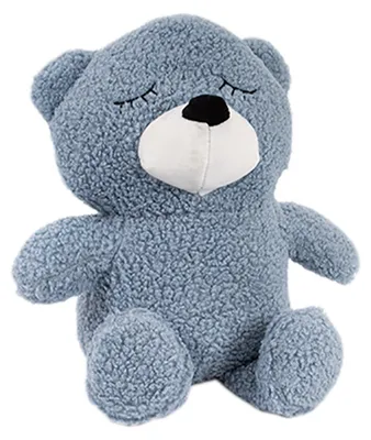 XL Türstopper Türstopper Türbremse Teddy Blau H25cm