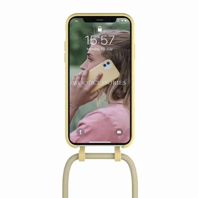 Produktbild von Woodcessories Change Case für iPhone 12 Pro Max, citrus yellow >