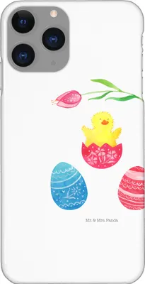 Produktbild von Mr. & Mrs. Panda Iphone 11 Pro Handyhülle Küken Schlüpfen - Weiß - Geschenk, Premium Kunststoff, Ostern, Liebe Grüße, Handy Case, Ei, Ostereier, Ostergrüße, Frohe
