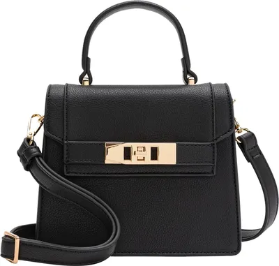 Produktbild von L.CREDI Umhängetasche Handtasche Konstanze Crossbody Bag Black schwarz