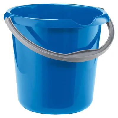 Produktbild von Putzeimer 10l EUROHOME® – aus Kunststoff, 33x32,5x28cm – EUROHOME® 10-Liter-Putzeimer mit praktischer Ausgusstülle