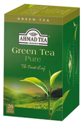 Zdjęcie produktu dla Green Tea Ahmad Tea 20 torebek aluminiowych